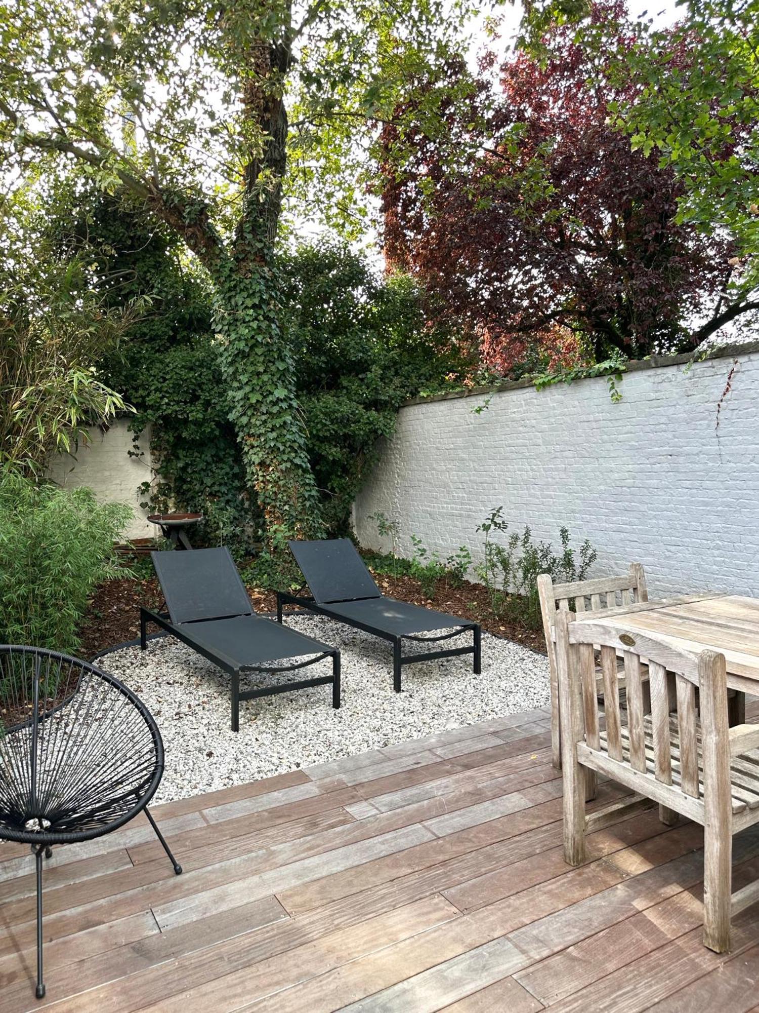 Luxury Apartment With Cosy Garden! Gent Exterior foto