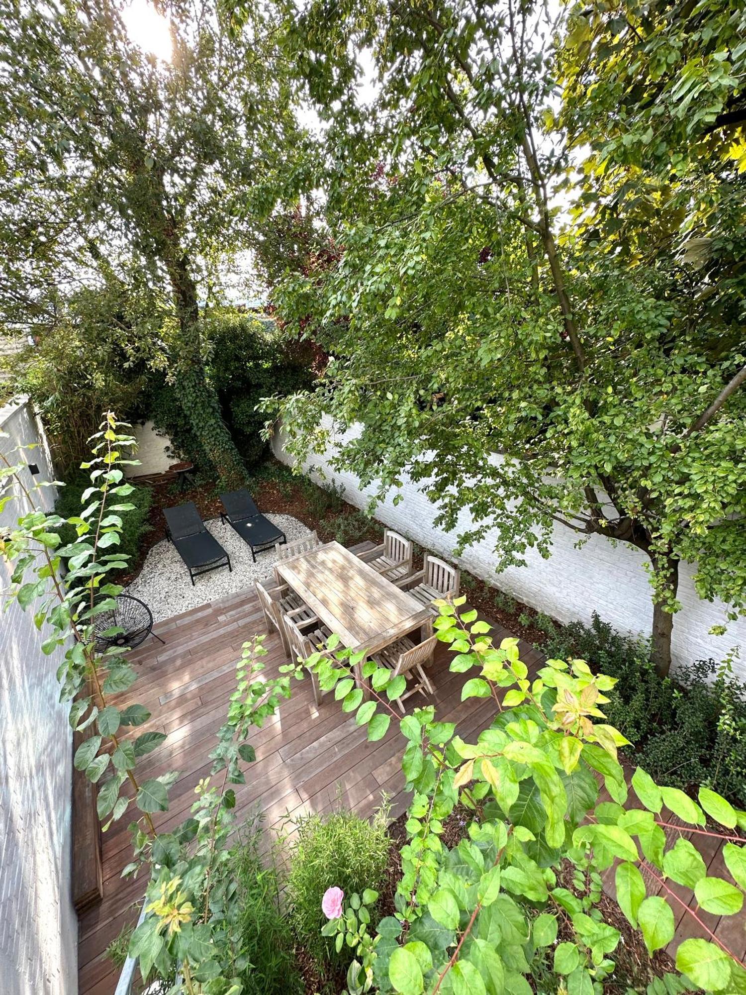 Luxury Apartment With Cosy Garden! Gent Exterior foto